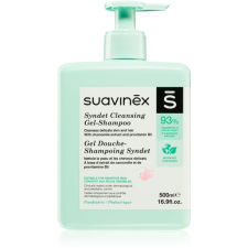 Suavinex Syndet Cleansing Gel-Shampoo sampon gyermekeknek 2 az 1-ben 500 ml sampon