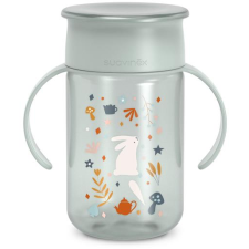  Suavinex Wonderland 360° 340 ml - zöld (8426420900386) kulacs, kulacstartó