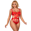  SUBBLIME - 954475 SZEXI ÁTTÖRT BODY MASNIVAL PIROS L/XL