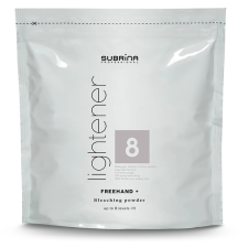Subrina Professional Freehand Lightener szőkítőpor 8 árnyalat világosításra 400g hajfesték, színező