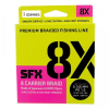 Sufix SFX 8 Carrier Braid Hot Yellow 135m fonott zsinór - 0,14mm 7,70kg