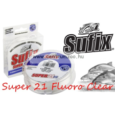  Sufix Super 21 Fluoro Clear Prémium Fluorocarbon Japán Zsinór 150M 0,33Mm 8,2Kg horgászzsinór