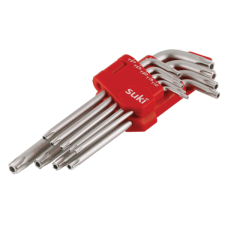 Suki TORX KULCS KÉSZLET 9 RÉSZES barkácsgép tartozék