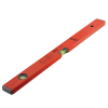 Suki VÍZMÉRTÉK 600MM ALU PIROS