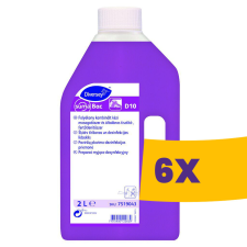 SUMA Bac D10 Folyékony kombinált kézi mosogatószer és általános tisztító-, fertőtlenítőszer 2L (Karton - 6 db) tisztító- és takarítószer, higiénia