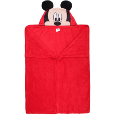 Sun city Mickey piros polár fürdőponcsó gyerek ruha szett