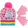 Sun city My little pony pink sapka-kesztyű szett