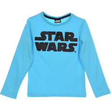 Sun city Star Wars átfordítható flitteres türkiz felső