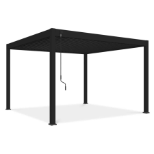SUN DELUXE 3.6x4 m antracit terasz pergola kerti bútor