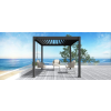  SUN ELEGANCE 3x3 m antracit terasz pergola
