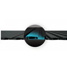  SUN ELEGANCE 3x4 m Motoros antracit terasz pergola + LED világítás kerti bútor