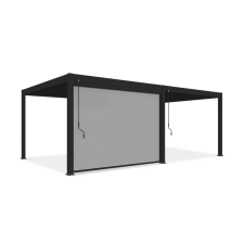  SUN Elegance/Deluxe/Fusion antracit lehúzható roló 3,6 méter (zip árnyékoló) lakástextília