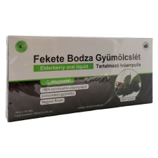 Sun moon fekete bodza gyümölcslét tartalmazó ampulla 100ml vitamin és táplálékkiegészítő