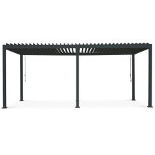 SUN PREMIUM 3x6 m antracit terasz pergola kerti bútor