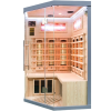  Sundum Solea 2 személyes szürke infravörös sarokszauna