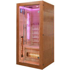  Sundum Solea infraszauna 1 személyes WiFi barna szauna