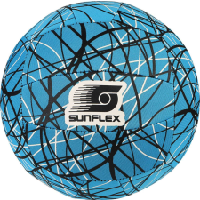 Sunflex Mintás kék neoprén strandlabda 13 cm-es Sunflex strandjáték