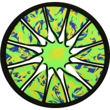 Sunflex VENUS neoprén frizbi zöld Sunflex kerti játék