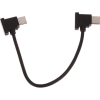 Sunny 15 cm datový kabel Micro to Micro (zakřivená hlava) pro DJI Mavic Pro/Mavic Mini/Spark Black