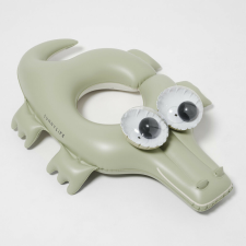 SunnyLife gyerek úszógumi hátul nyitott - Cookie the Croc Khaki strandjáték