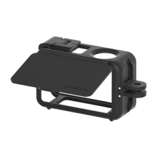 SunnyLife Napellenzős védőtok OSMO ACTION 5 Pro/4/3 fekete objektív napellenző