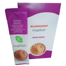 Sunrider NuPlus Áfonyás szuper tápanyag 10 tasak vitamin és táplálékkiegészítő