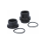SunRinglé SRC/SRX kupakszett első agyhoz, 20 mm, fekete