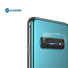 Sunshine Hydrogel TPU kameravédő fólia - Ultra Clear, ÖNREGENERÁLÓ! - 1db - SAMSUNG Galaxy S10 Plus (SM-G975F) - GYÁRI mobiltelefon kellék
