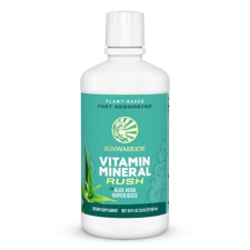 Sunwarrior Vitamin Mineral Rush Aloe Vera Superjuice-ban, 887 ml Étrend-kiegészítő vitamin és táplálékkiegészítő