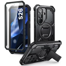 Supcase ArmorBox MagSafe tok + kijelzővédő Samsung Galaxy S26 fekete tok és táska