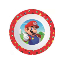 Super Mario műanyag mélytányér - mikrozható babaétkészlet