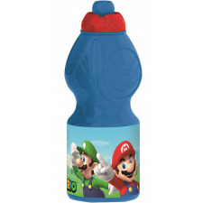 Super Mario Mushroom Kingdom kulacs, sportpalack 400 ml kulacs, kulacstartó