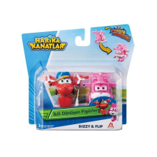 Super Wings Átalakuló Dizzy és Flip figurák (720030D) játékfigura
