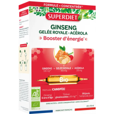  Superdiet Bio Ginzeng+méhpempő ampulla 20x10 ml vitamin és táplálékkiegészítő
