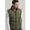 Superdry Férfi mellény Superdry Bodywarmers M5011808A M INTL Army zöld
