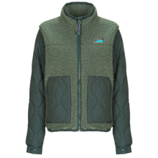 Superdry Polárok FLEECE HYBRID JACKET Kék DE 38 női pulóver, kardigán