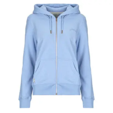 Superdry Pulóverek Essential Logo Ziphood Hb Kék EU M