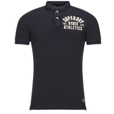 Superdry Rövid ujjú galléros pólók POLO VINTAGE ATHLETIC Tengerész EU M