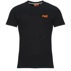 Superdry Rövid ujjú pólók Essential Logo Emb Tee Fekete EU XL
