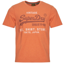 Superdry Rövid ujjú pólók Vl Heritage Relaxed Tee Narancssárga EU S