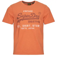 Superdry Rövid ujjú pólók Vl Heritage Relaxed Tee Narancssárga EU XL
