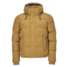 Superdry Steppelt kabátok EVEREST SHORT HOODED PUFFER Barna EU XL