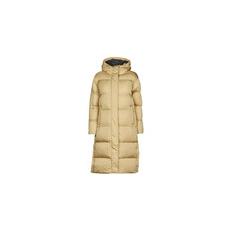 Superdry Steppelt kabátok STUDIOS LONGLINE DUVET COAT Bézs DE 36
