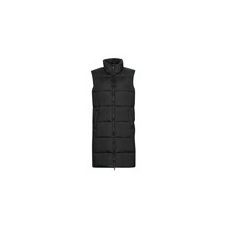 Superdry Steppelt kabátok STUDIOS LONGLINE QUILTED GILET Fekete DE 36 női dzseki, kabát