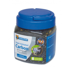 SuperFish | SUPER ACTIVATED CARBON | Biológiai, aktív szén szűrőanyag - 500 ml akvárium vízszűrő