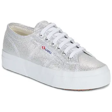 Superga Rövid szárú edzőcipők 2740 PLATFORM LAME Ezüst 40