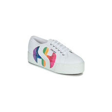 Superga Rövid szárú edzőcipők 2790-COTWPRINTEDLOGOGLITTER Fehér 38