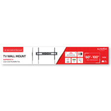 SUPERIOR Extra Slim fixed fali TV konzol 60-100" tv állvány és fali konzol