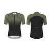 SUPERIOR Race SS rövid ujjú mez [olive green-fekete, S] kerékpáros