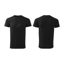 SUPERIOR Race T-shirt rövid ujjú póló [fekete, M] kerékpáros férfi póló